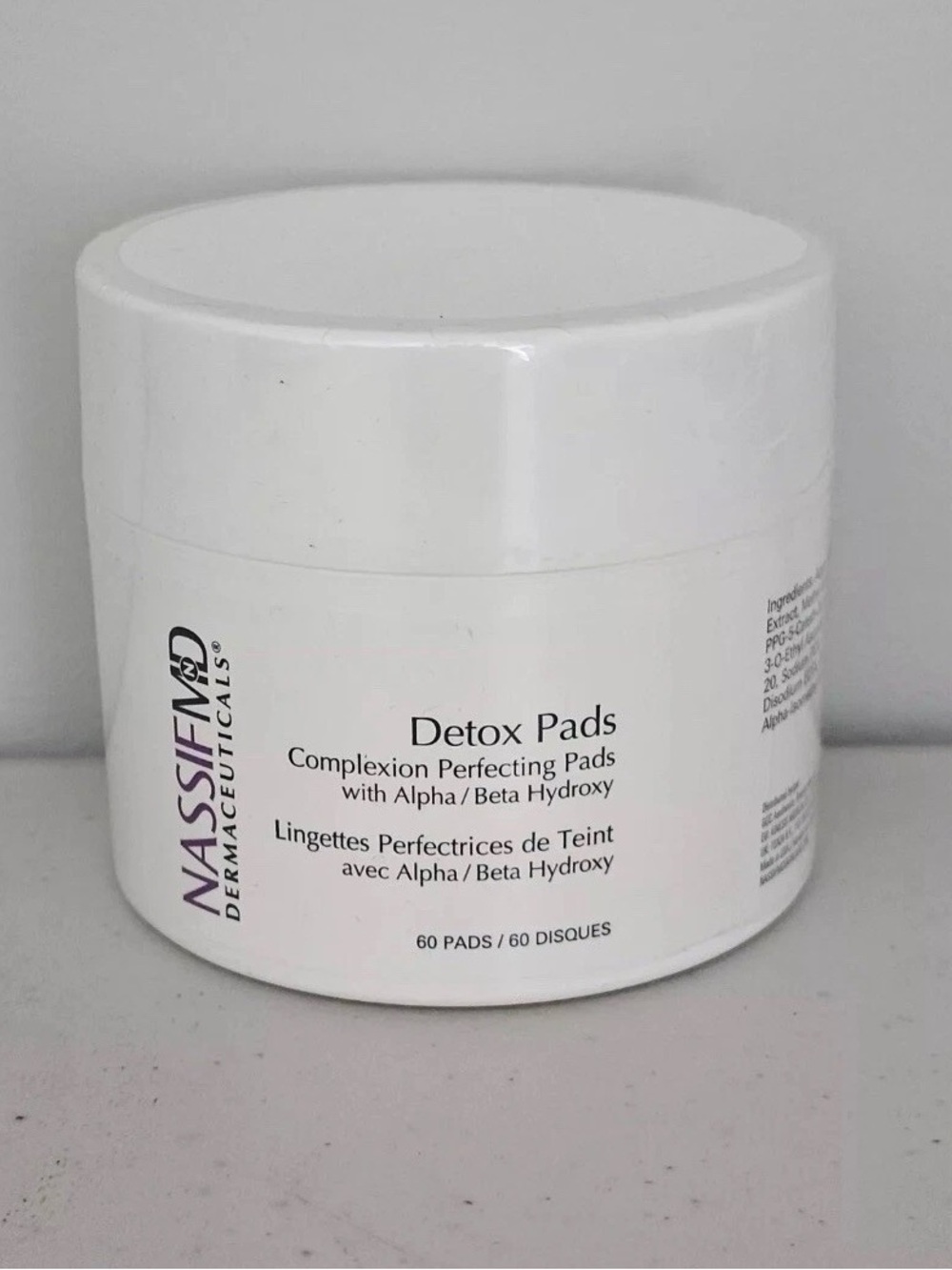 Nassif MD Dermaceuticals Detox Pads Complexion Perfecting (60 Pads)...